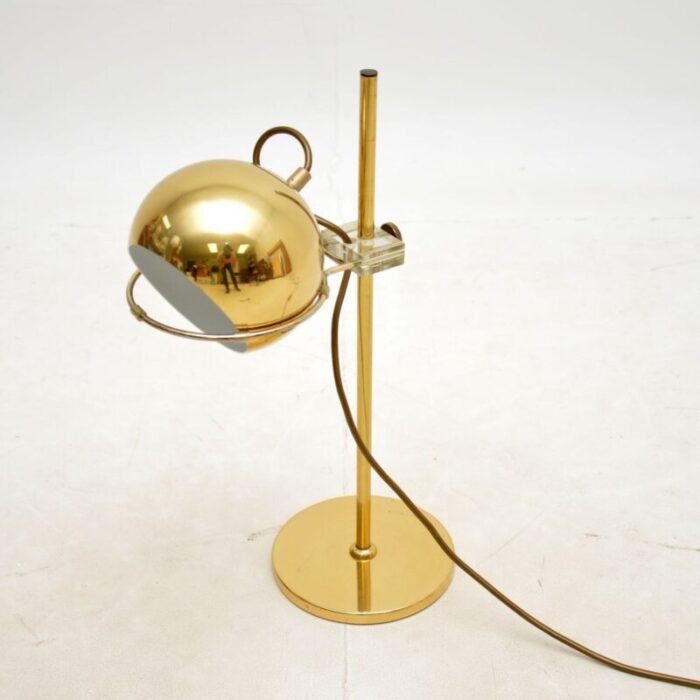 vintage french brass desk lamp 1970s 6