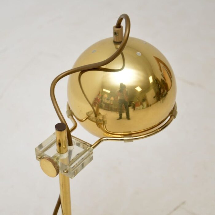 vintage french brass desk lamp 1970s 7