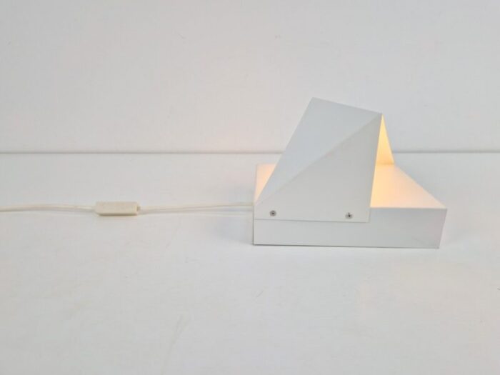 vintage geometric zigzag wall lamp from dijkstra lampen 1970s 10