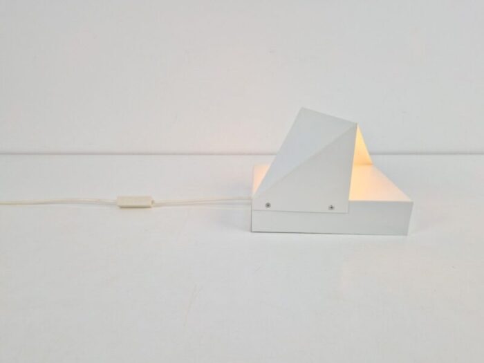 vintage geometric zigzag wall lamp from dijkstra lampen 1970s 9