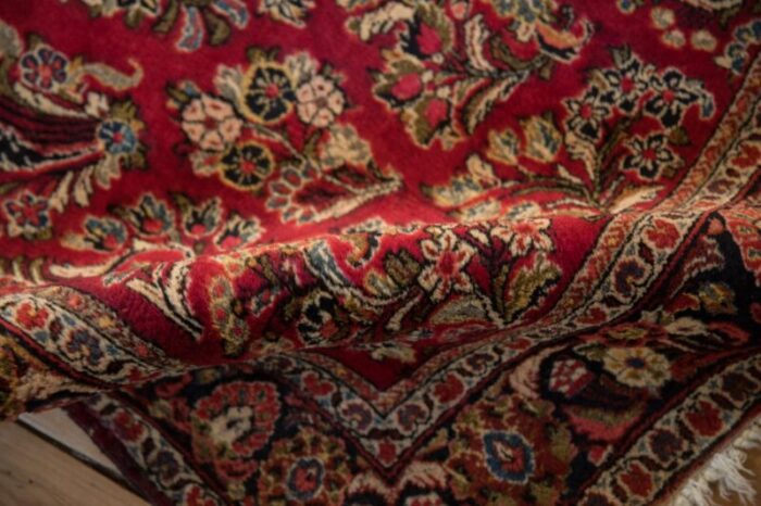 vintage german sarouk rug 42 x 66 2387