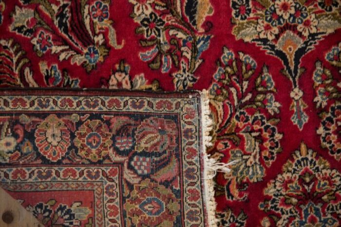 vintage german sarouk rug 42 x 66 4299