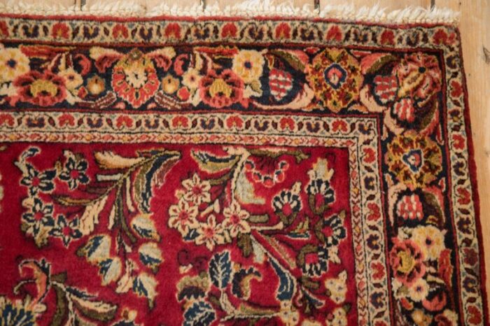 vintage german sarouk rug 42 x 66 8841