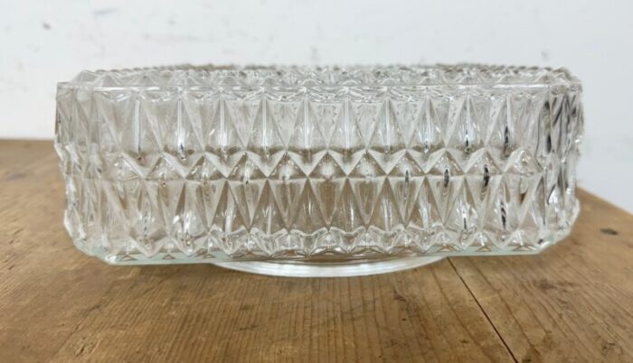 vintage glass wall light 1970s 7