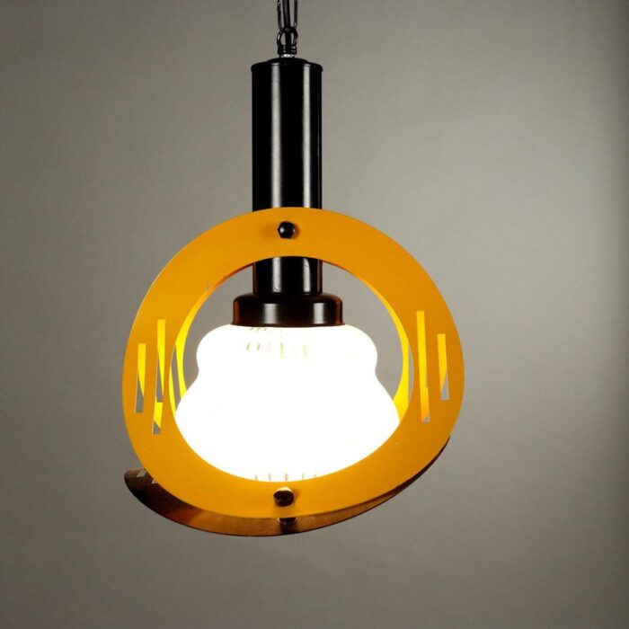 vintage hanging lamp 1970s 3