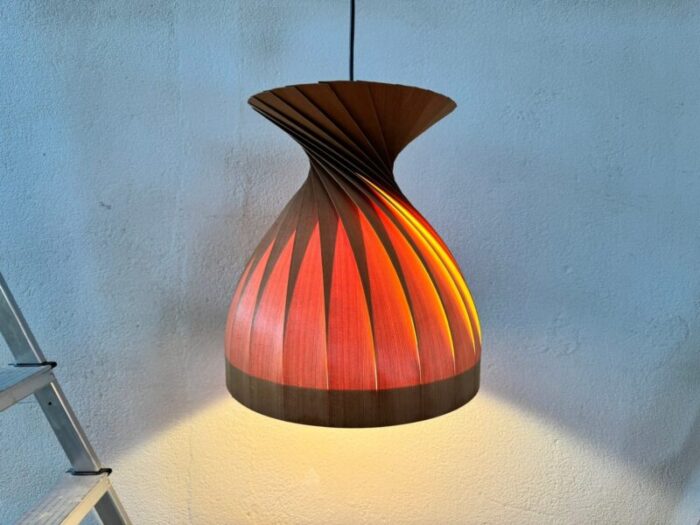 vintage hanging lamp by hans agne jakobsson for ellysett 1960s 1 1