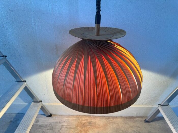 vintage hanging lamp by hans agne jakobsson for ellysett 1960s 7