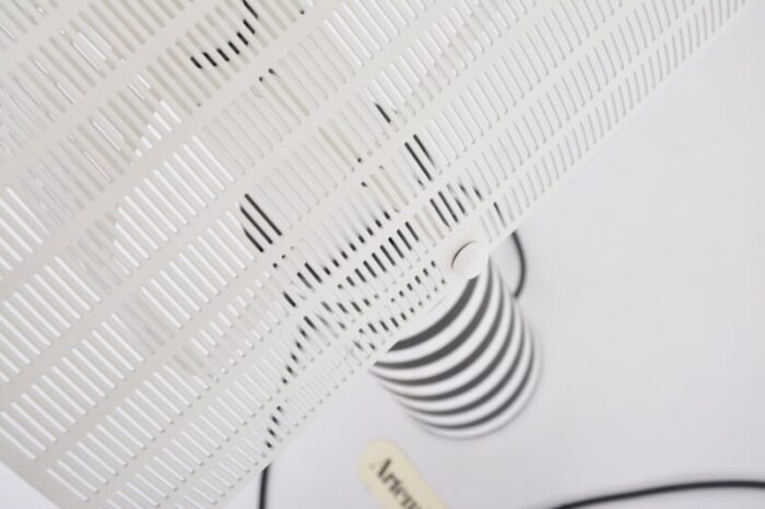 vintage italian black and white table lamp by mario botta for artemide 2010s 7