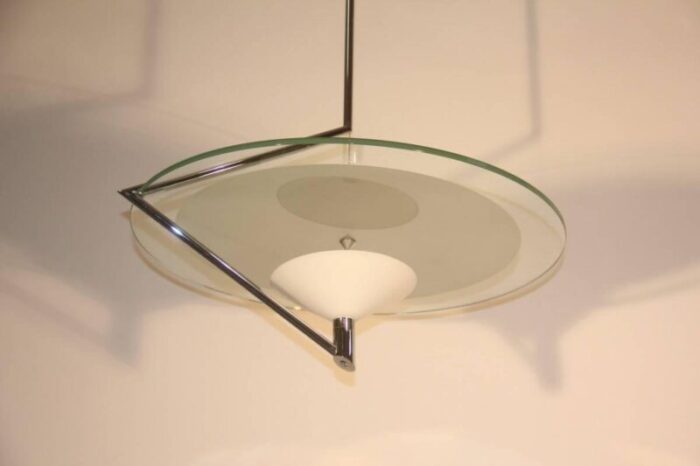 vintage italian ceiling lamp by daniela puppa for fontana arte 3