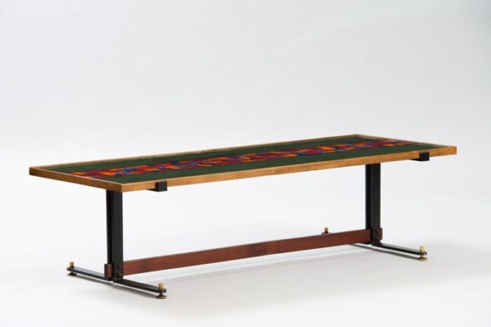 vintage italian enameled coffee table 1960s 1