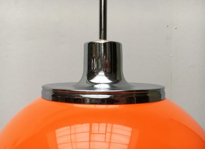 vintage italian space age faro table lamp from guzzini 1970s 12