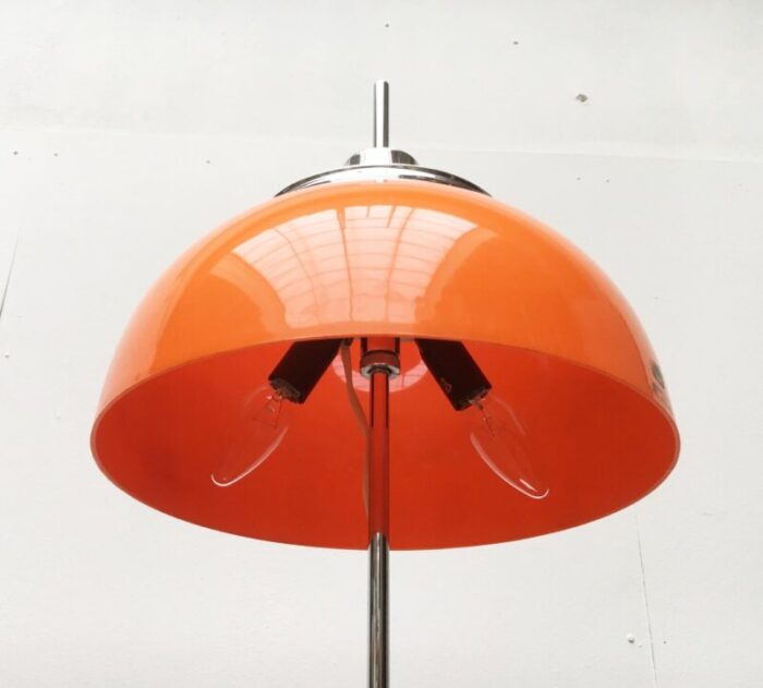 vintage italian space age faro table lamp from guzzini 1970s 19