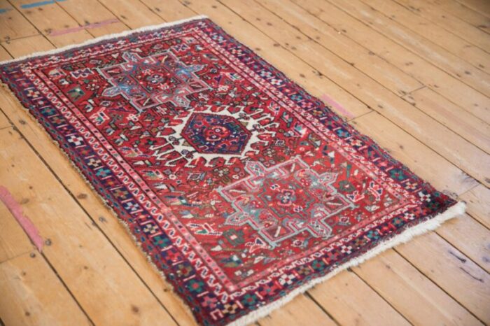 vintage karaja rug 28 x 39 3251