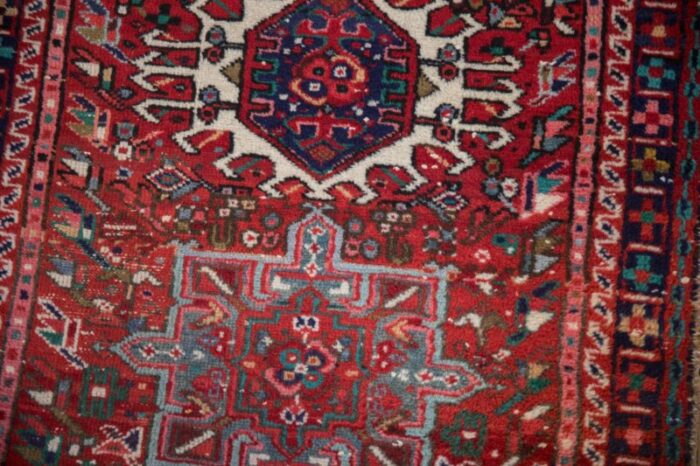 vintage karaja rug 28 x 39 3522