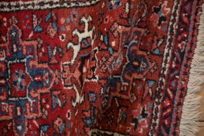 vintage karaja rug mat 21 x 210 1076