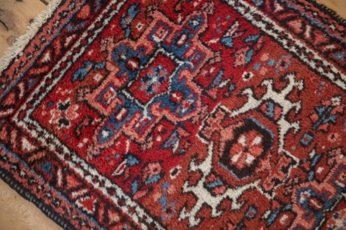 vintage karaja rug mat 21 x 210 6555