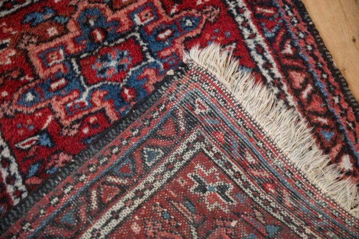 vintage karaja rug mat 21 x 210 7635