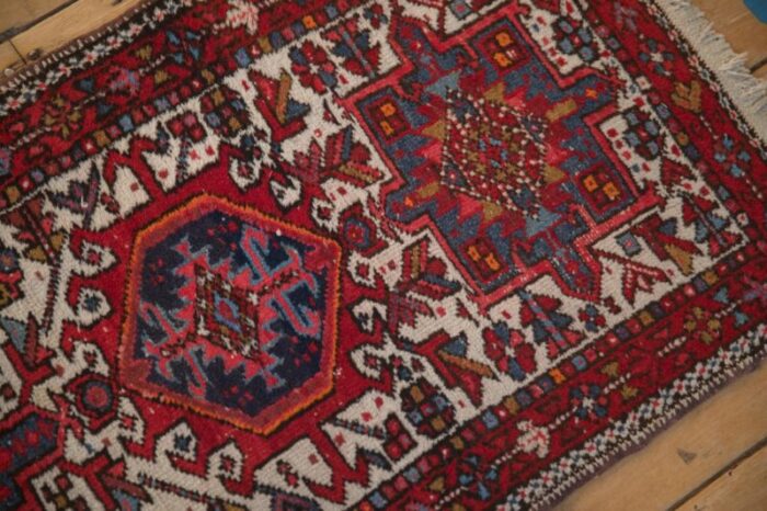 vintage karaja rug runner 2 x 59 1910