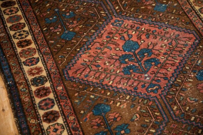 vintage kurdish hamadan rug 35 x 67 3721