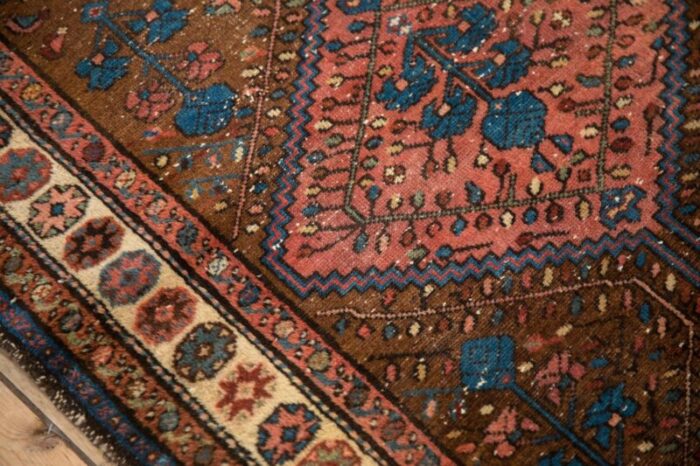 vintage kurdish hamadan rug 35 x 67 5251