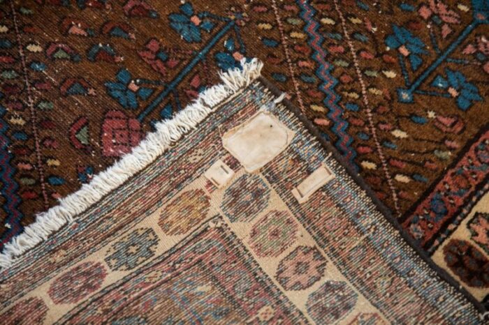 vintage kurdish hamadan rug 35 x 67 7037