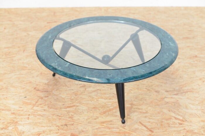 vintage marble glass coffee table 2