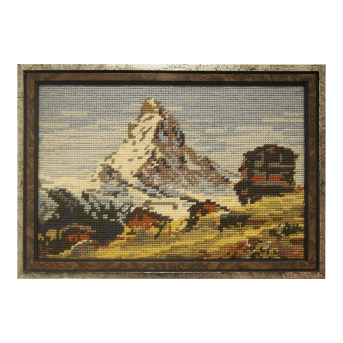 vintage matterhorn needle point 0123