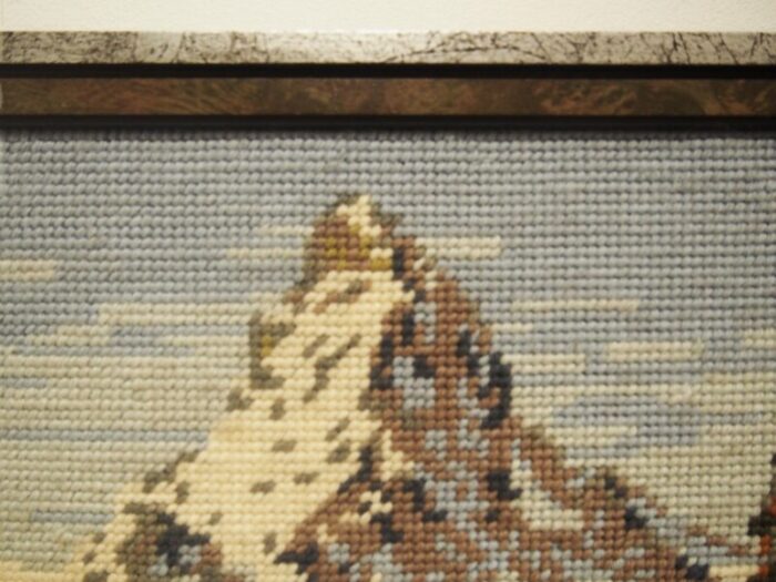 vintage matterhorn needle point 2229