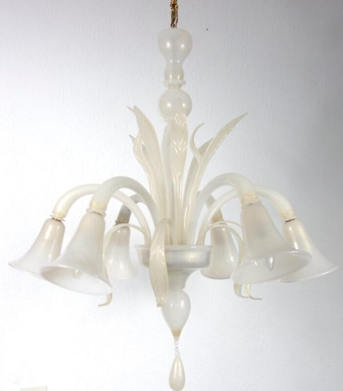 vintage murano glass chandelier 1