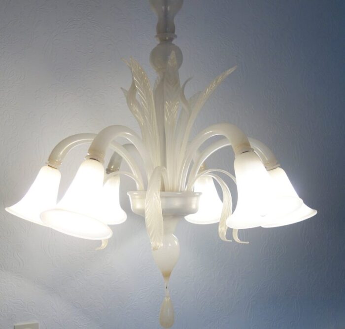 vintage murano glass chandelier 16