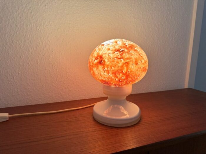 vintage mushroom lamp 1970s 2