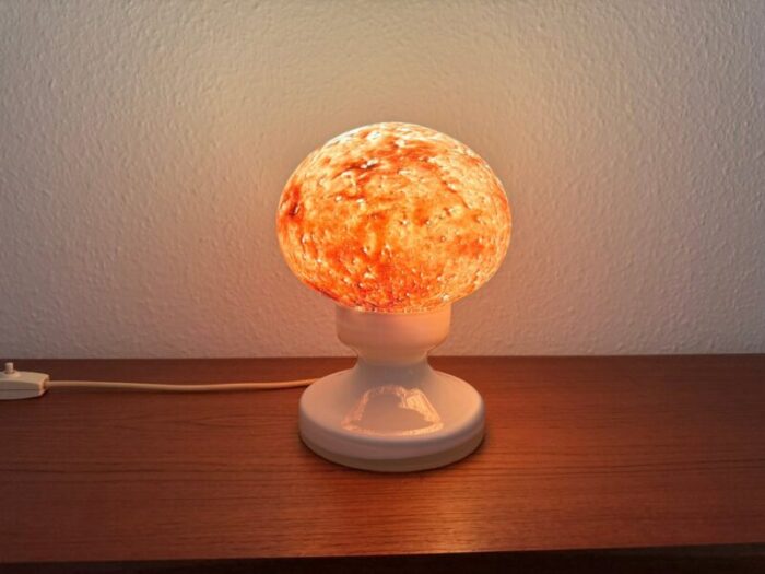 vintage mushroom lamp 1970s 4