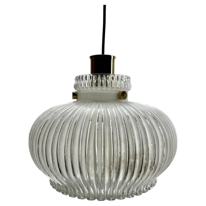 vintage pendant light attributed to peill putzler germany 1960s 7