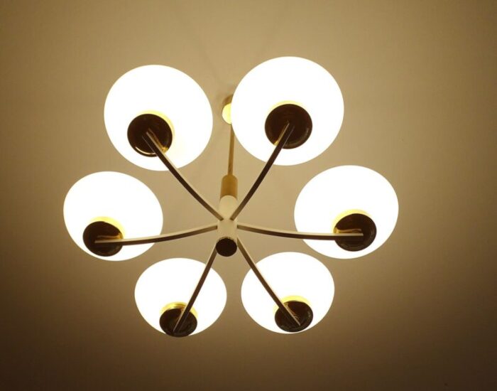 vintage pendant light from hillebrand lighting 1960s 8