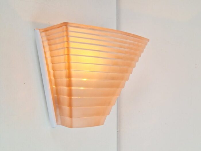 vintage pergamo 30 wall lamp by a mangiarotti for artemide italy 1980s 2