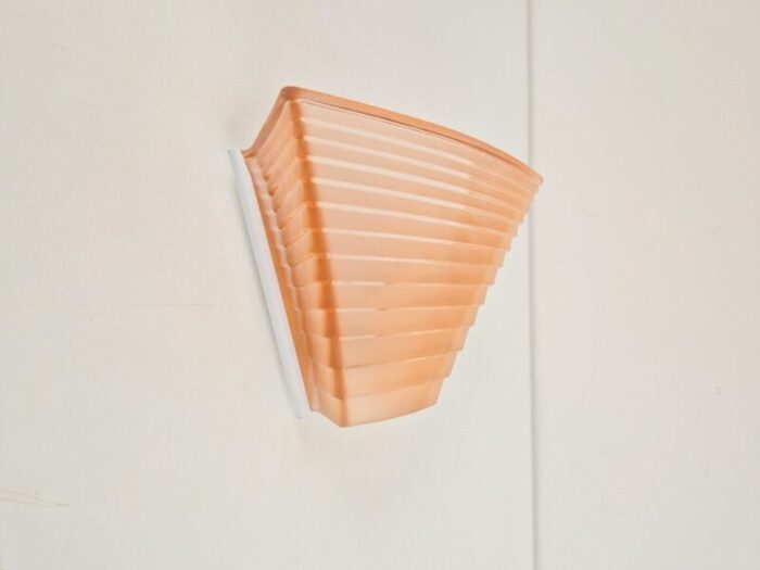 vintage pergamo 30 wall lamp by a mangiarotti for artemide italy 1980s 5