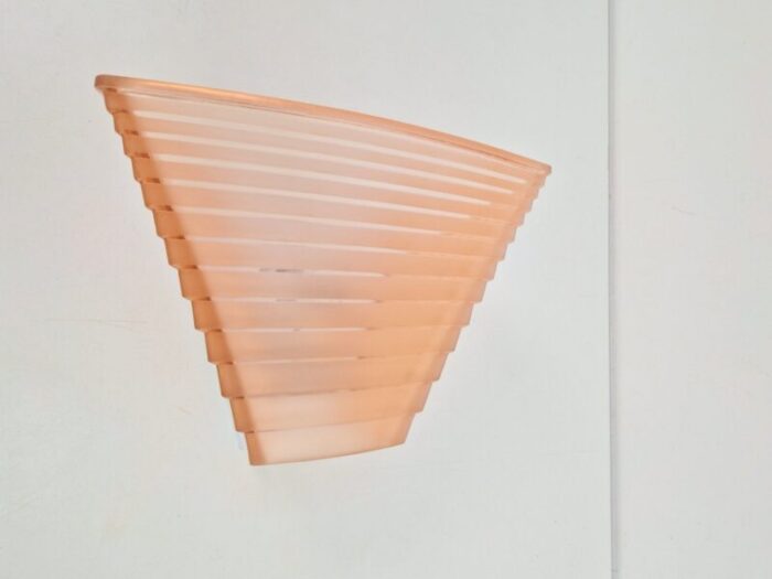 vintage pergamo 30 wall lamp by a mangiarotti for artemide italy 1980s 6