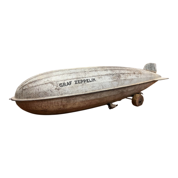 vintage steelcraft graf zeppelin toy circa 1930 3859