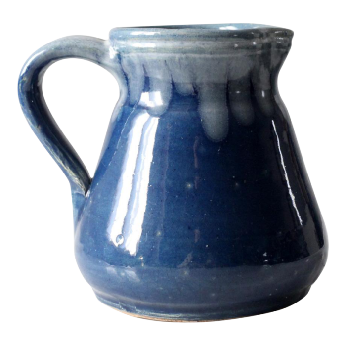 vintage studio pottery pitcher 5741