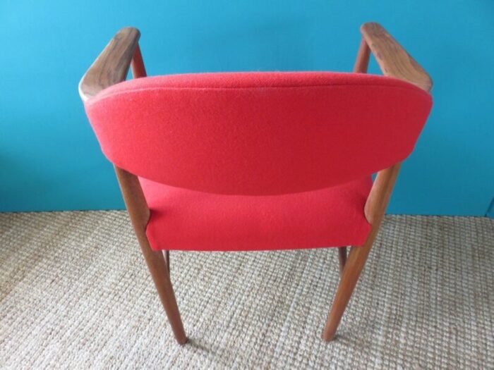 vintage teak armchairs by erik kirkegaard 1960 set of 2 6