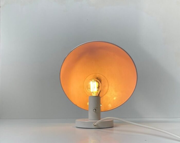 vintage white ph hat wall sconce by poul henningsen for louis poulsen 1970s 5