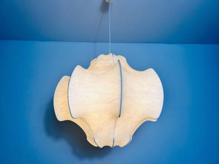 viscontea cocoon pendant light by achille and pier giacomo castiglioni for flos 1960s 14