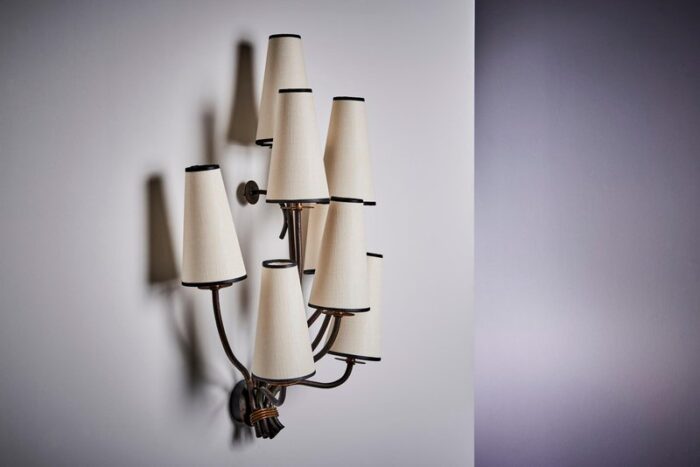 wall lamp in the style of jean royere france 1950s 4