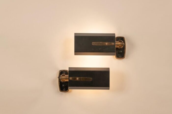 wall lights from stilnovo italy 1950s set of 2 3