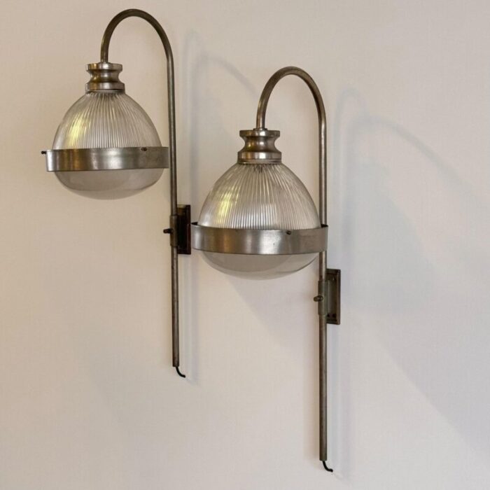 wall sconces by sergio mazza for artemide 1960s set of 2 7