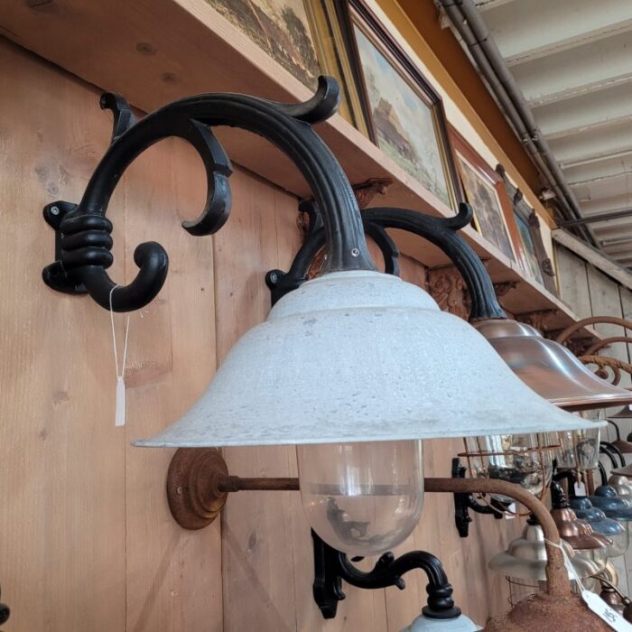 zinc cast iron outdoor lamp light 3